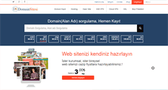 Desktop Screenshot of domainsitesi.com