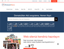 Tablet Screenshot of domainsitesi.com